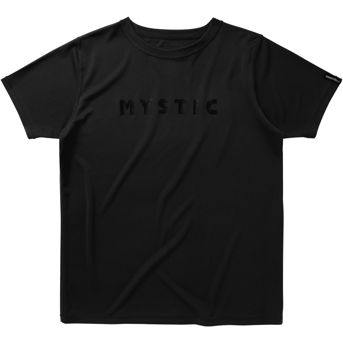 2026 Mystic Mens Star Short Sleeve Quick Dry Lycra Vest 35001.250203 - Black